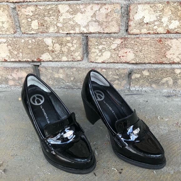 Wishbone black patent leather shoes 5.5M - Picture 4 of 16
